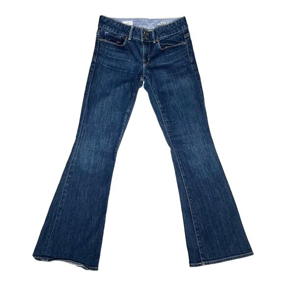 GAP 1969 Perfect Boot Jeans size 2/26 x 29 Low-Rise Bootcut Stretch Denim - Picture 6 of 15